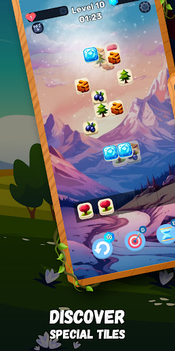 Android application Triple Match Saga Tile Puzzle screenshort