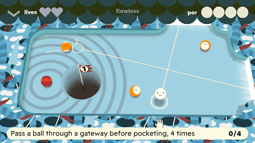 Screenshot of subpar pool