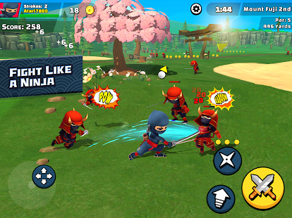 Ninja Golf ™ Screenshot