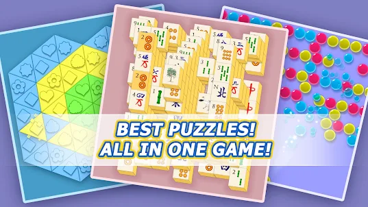Happy Puzzle: All in one game