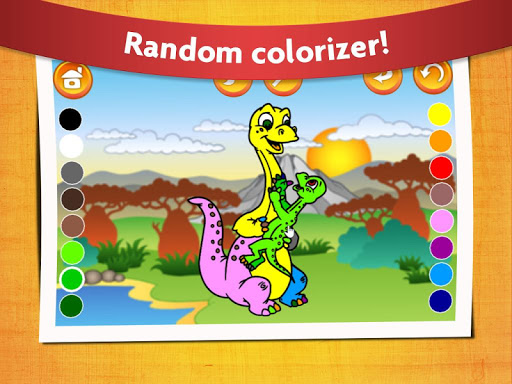 Kids Dinosaur Coloring Pages - Free Dino Game 25.1 screenshots 4