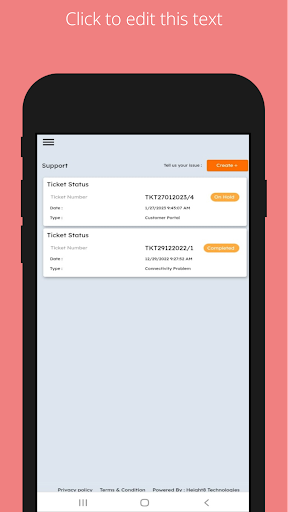 iBUS Wifi Customer APP Screen 3
