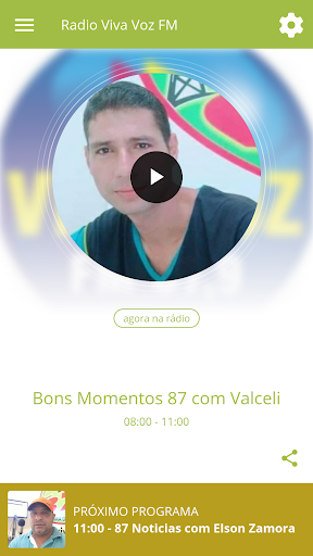 Android application Radio Viva Voz FM screenshort