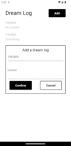 D-Log Screen 3