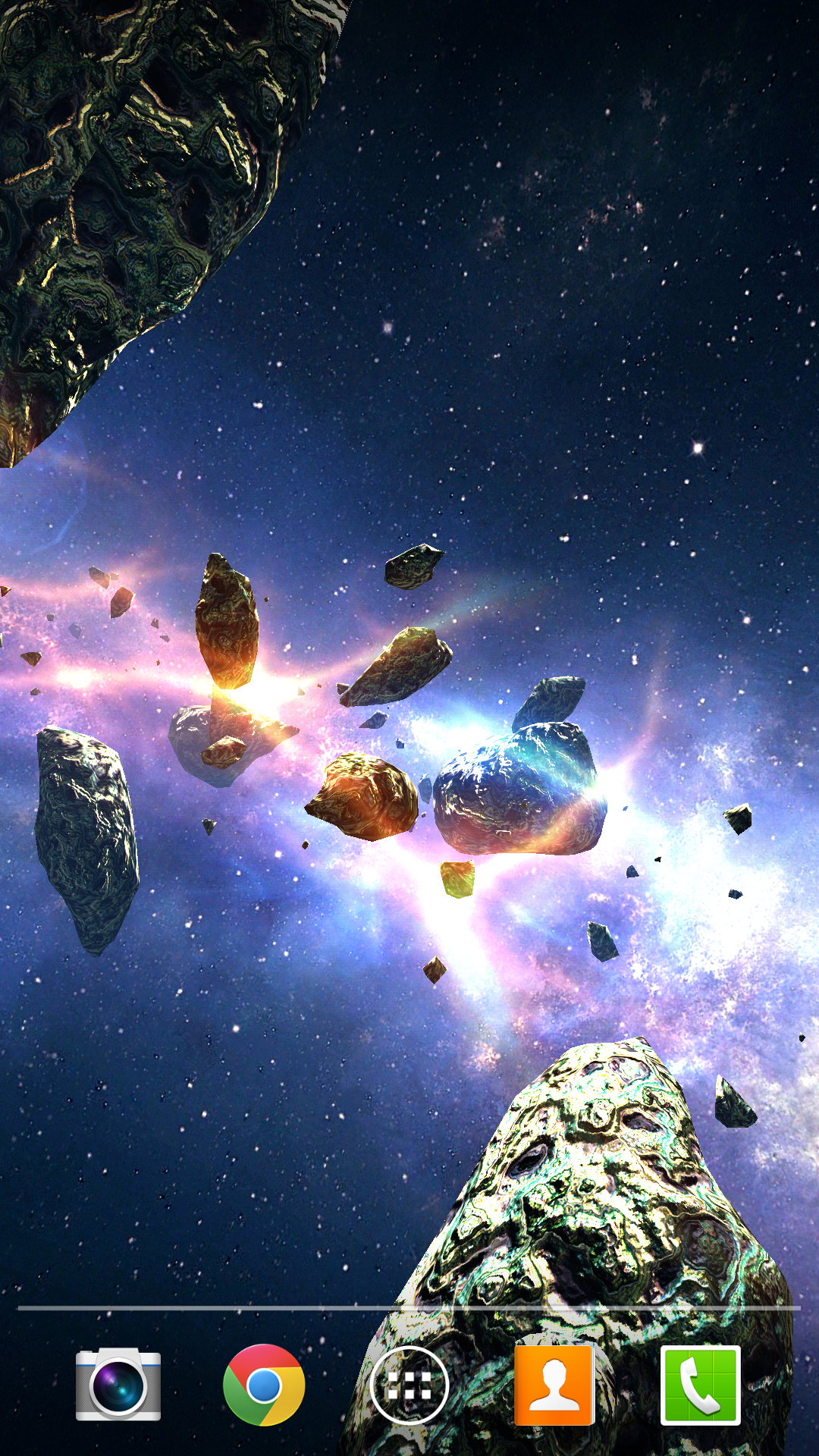 Android application Asteroids Pack screenshort