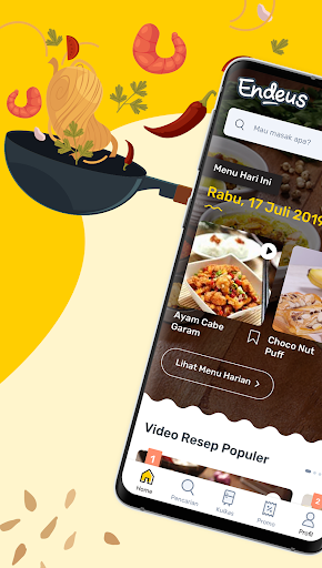 Android application Endeus screenshort