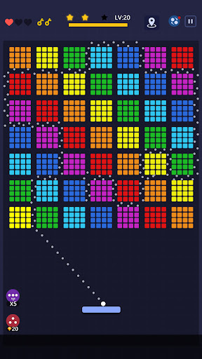 Bricks Breaker - Puzzle games screenshot
