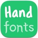 Handwriting Fonts for Samsung, OPPO, Huawei phones icon