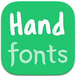 Handwriting Fonts for Samsung, OPPO, Huawei phones 2.0.4 (AdFree)