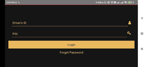 Android application GoCabbi Drivers screenshort
