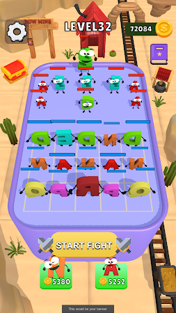 Game screenshot アルファベットロア合体 hack