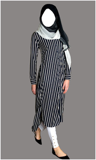 Hijab Girls Jeans Photo Suit Screen 3