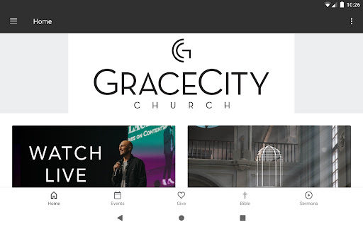 Screenshot of Grace City Church Lakeland