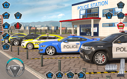 US Police Car Driving Sim 3D