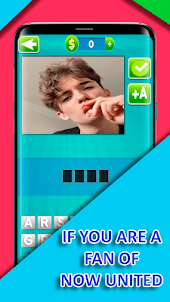 NOW UNITED QUIZ GUESS GAME