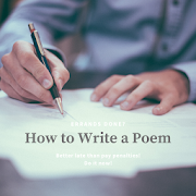 How to Write a Poem App