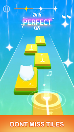 Game screenshot Dancing Cats - Music Tiles hack