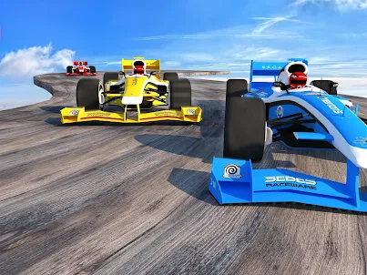 Formel Rennen 3D Kunststück Me