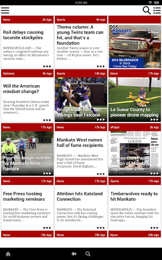 Corsicana Daily Sun Screenshot