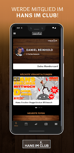 Android application Hans im Club screenshort