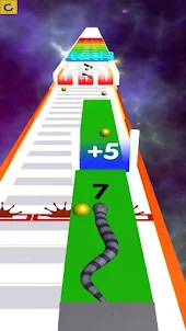 Big Snake Run Race bridge Game