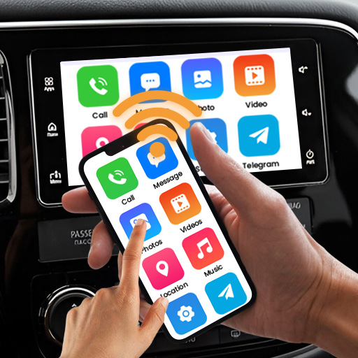 Auto Mirror Link - Carlink Logo