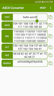 ASCII Converter - Text Encoder Screenshot