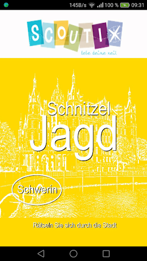 Android application Demo Schnitzeljagd Schwerin screenshort