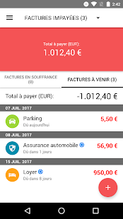 Aperçu de l'application