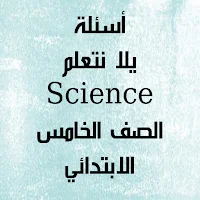 أسئلة علوم لغات الصف الخامس