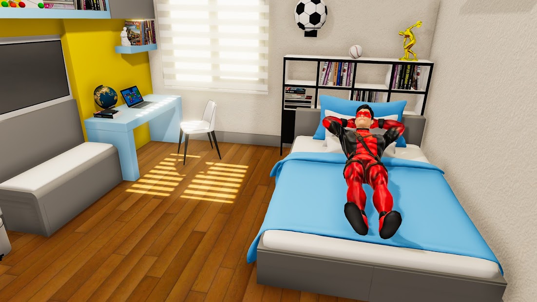 Captura de Pantalla 9 rojo héroe cuerda juego vicio android