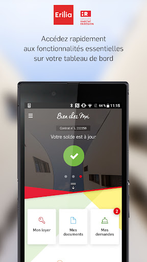 Android application Erilia screenshort