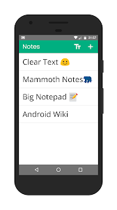 Mammoth Notepad - Large Text N