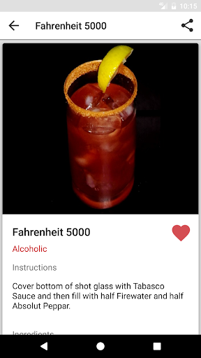 mixology Screen 2