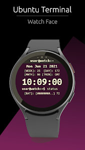 Terminal Ubuntu Watch Face Unknown