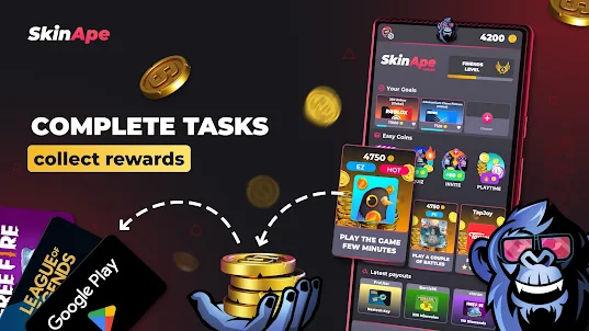 SkinApe for Games & Gift Cards