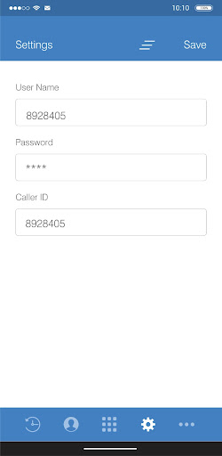 Callarabia Dialer Screen 2