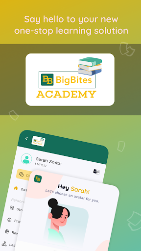 BigBites Academy Screen 2
