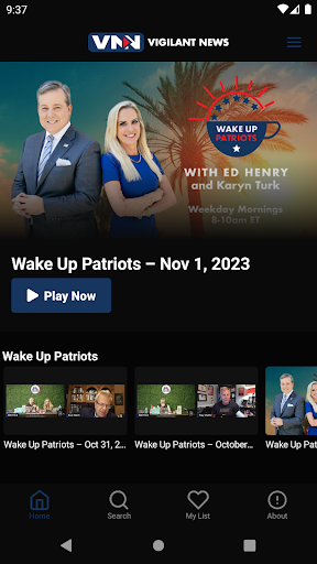 Android application VNN – Vigilant News Network screenshort
