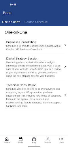 MINDBODY University Screen 2