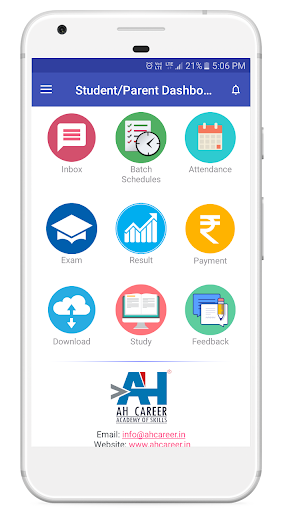 Android application AH CAREER screenshort