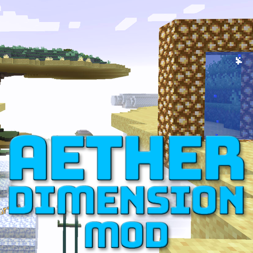 Aether Dimension Mod MCPE logo