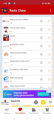 Radio China : Internet FM app Screen 3