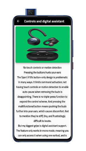 Android application Soundcore Sport X10 Guide screenshort