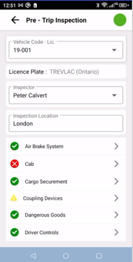Compliant Trucking Inc. Screen 3