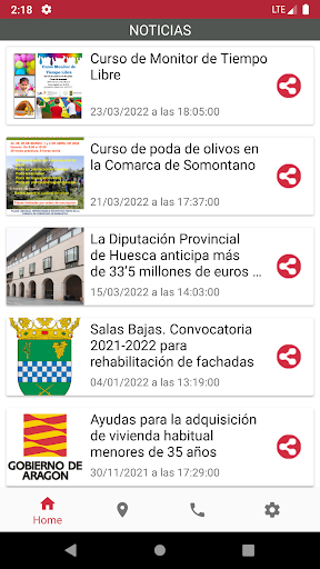 Ayuntamiento de Salas Bajas Screen 2