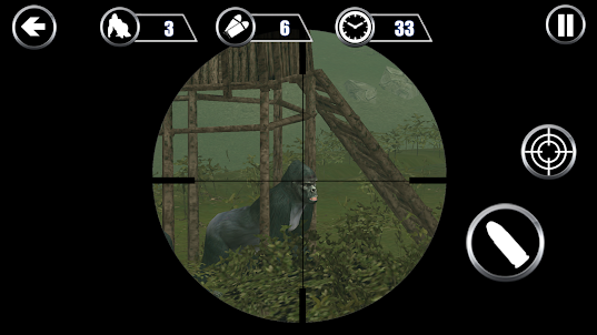Gorilla Hunter: Hunting games