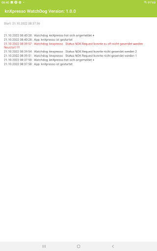 knXpresso Watchdog Screen 3