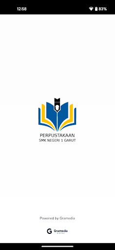 Android application eLibrary SMKN 1 GARUT screenshort