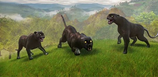 Wild Panther 3D Simulator Game